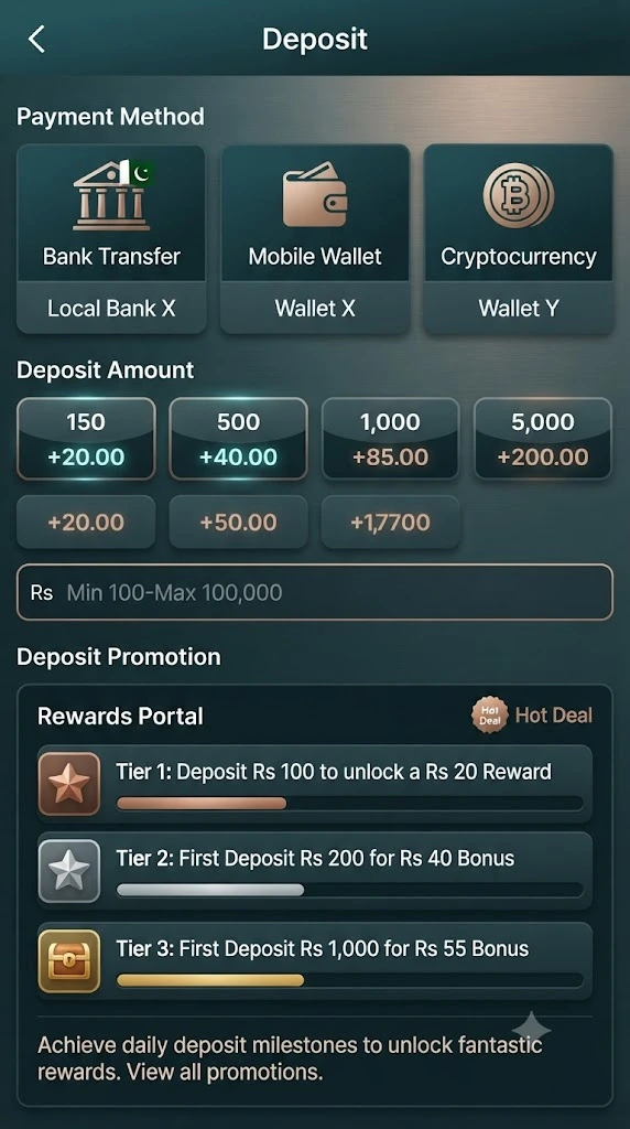 z777 game deposit