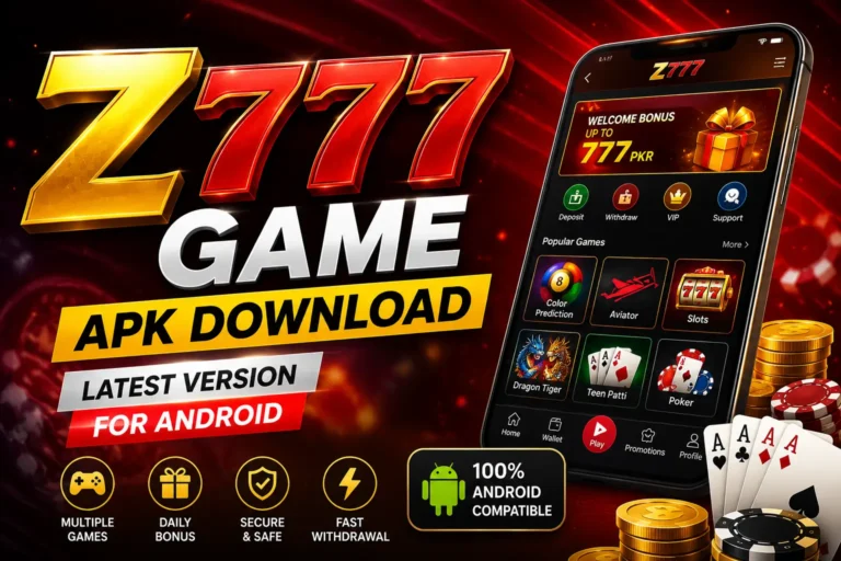 Z777 Game APK Download [Real Earning] Latest Version for Android 2026