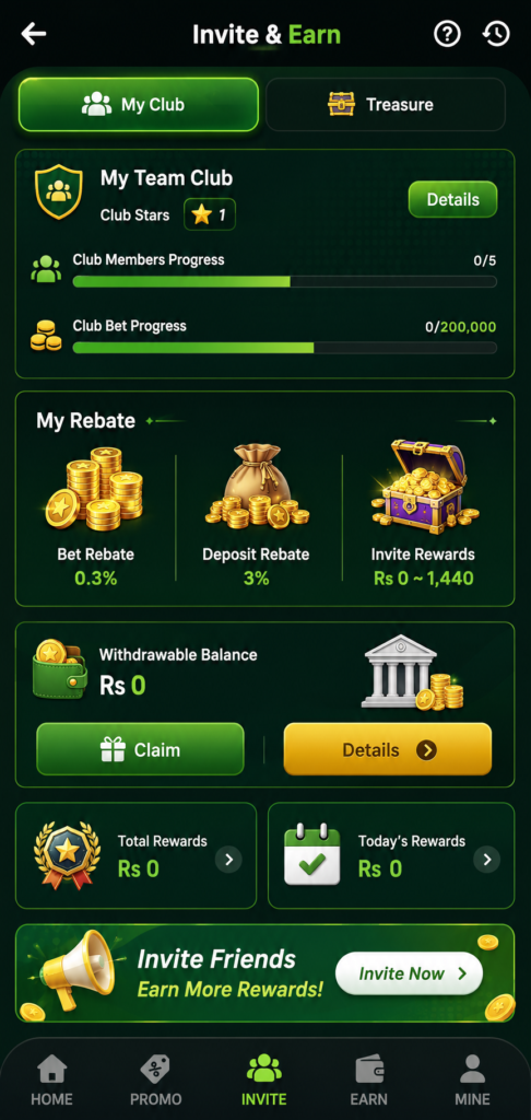 6r game invite an earn