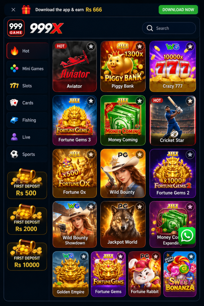 999x game features