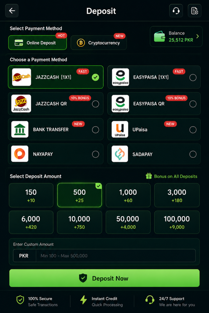 deposit 1