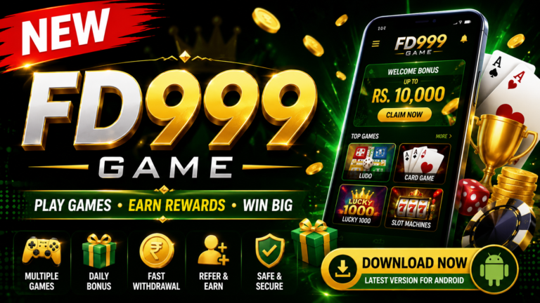 FD999 Game APK Download – Best Real Earning App in Pakistan