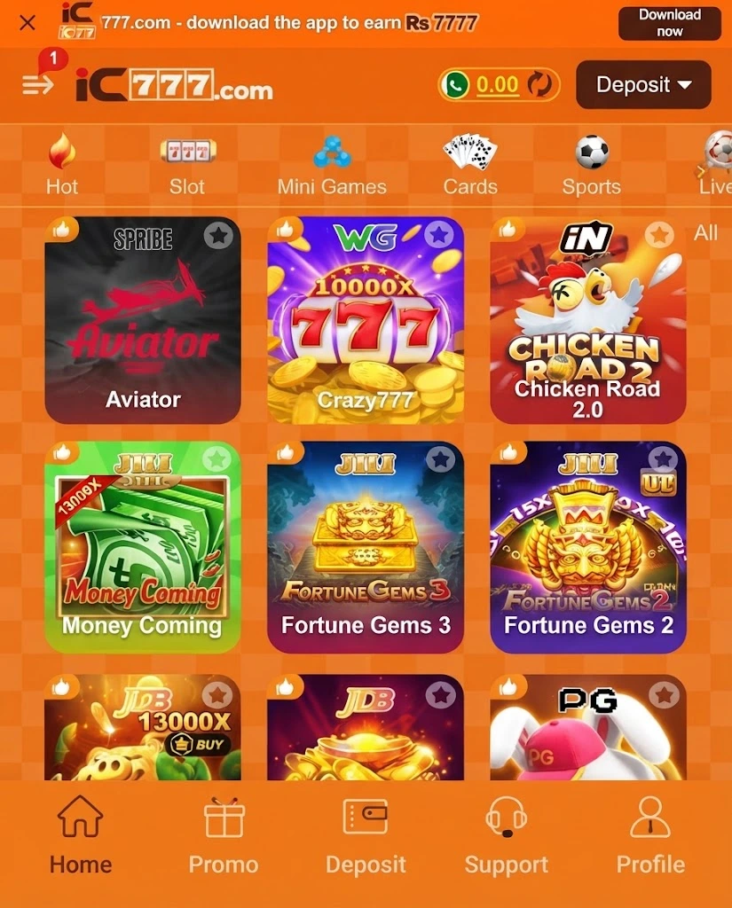 ic777 game features