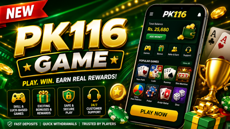 PK116 Game Download – Best Latest APK 2026 for Android