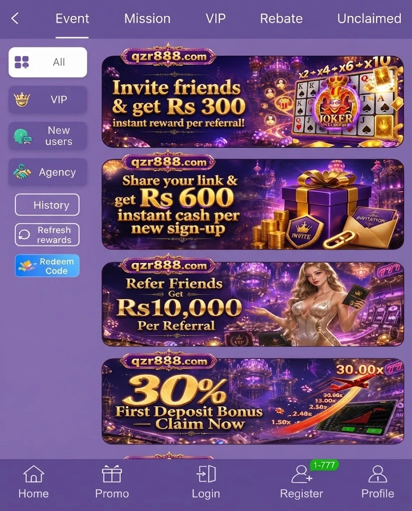QZR888 Game APK Download – Best Earning App In Pakistan 4 qzr888 game new bonus