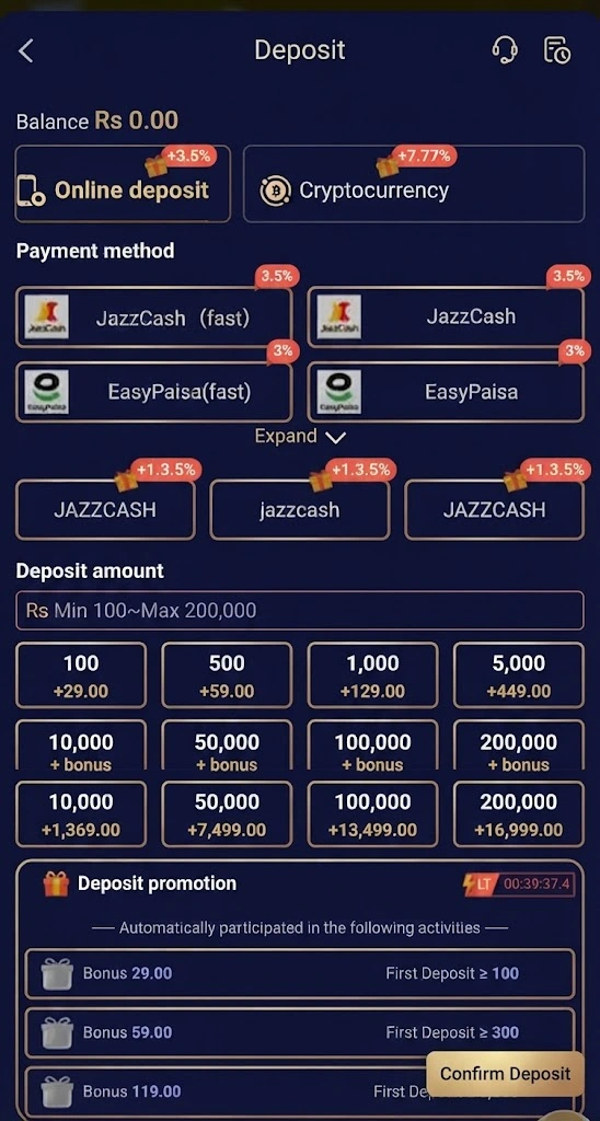 rs778 game deposit