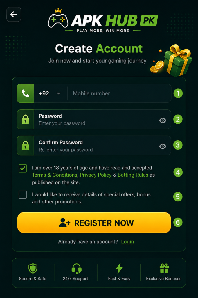 zd22 game register option