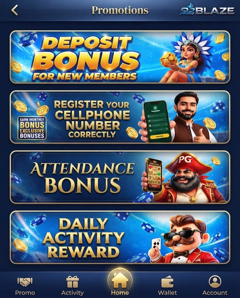 92 blaze game promotion