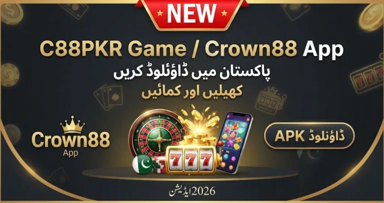 C88PKR Game Download (Crown88 free Earning App) in 2026