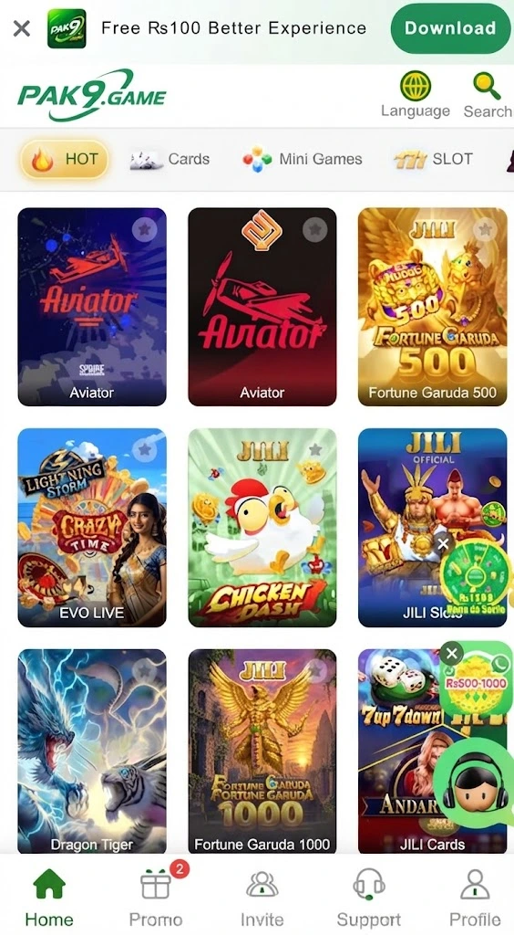 Pak9 Game APK Download (Latest Version Free for Android) 3 pak9 game features 1